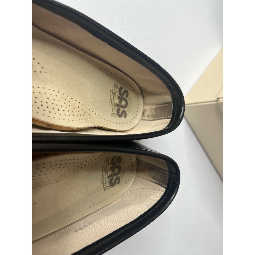 SAS Softie Tripad‎ Women's Size 7NTassel Slip-On Loafer Black Comfort W/ Box - Picture 8 of 14